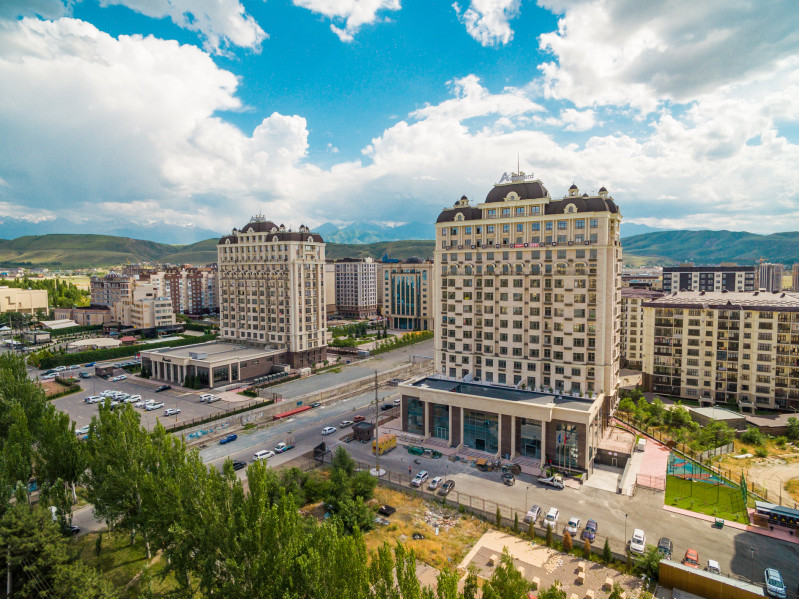Продается 3 комнатная студийная квартира в ЖД Монако, район Асанбай, Avangard Style