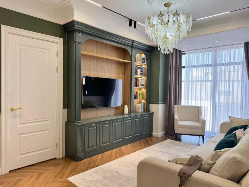 Продаётся 3 комнатная квартира с дизайнерским ремонтом в ЖК «Авангард Сити» в южной части Бишкека